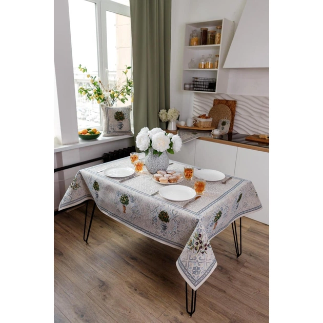 Скатертина Прованс гобеленова Афіни 136х300 см (035380) - picture 7
