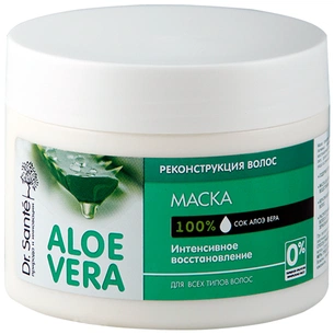 Маска для волосся Dr. Sante Aloe Vera Реконструкція 300 мл (4823015937040) зображення 1