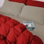 Постельное белье MirSon 004-009 Cappuchino/Red Фланель 2x143x210 Семейный (2200009658976) - уменьшенное изображение 5