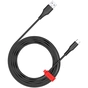 Дата кабель USB 2.0 AM to USB-C 2.0m 18W TPE black Canyon (CNS-AC18SC20B) - зменшене зображення 1