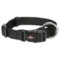 Нашийник для тварин Trixie Premium нейлон XXS–XS: 15–25см/10 мм чорний (4047974202111) - зменшене зображення 1