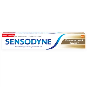 Зубна паста Sensodyne Комплексний Захист 75 мл (4047400093801/5054563187291) зображення 1