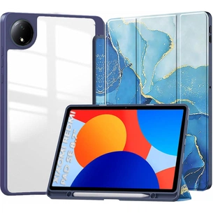 Чохол до планшета BeCover Soft Edge TPU Xiaomi Redmi Pad SE 8.7" Blue Marble (712572) зображення 1
