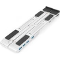 Підставка до ноутбука Digitus Variable Notebook Stand, до 17", USB-C Dock 5-Port (DA-90424) - зменшене зображення 3