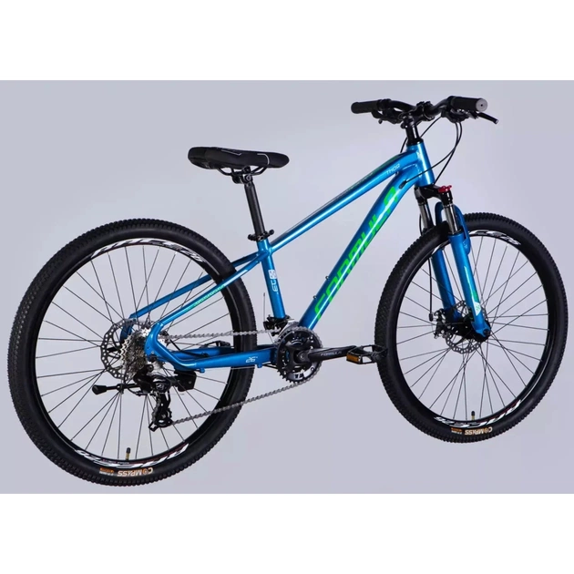 Велосипед Formula 26" THOR DD CS рама-13" AL 2026 синій з зеленим (OPS-FR-26-813) - изображение 3