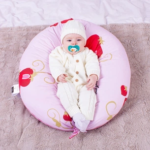 Подушка MirSon для вагітних та годування №8306 Print Line 17-0078 Kristina Бязь 30х170х20 см (2200006200314) зображення 1