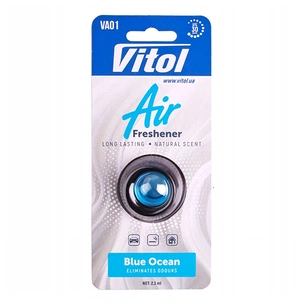 Ароматизатор для автомобіля VITOL Air Blue Ocean 2.3мл (VA01) picture 1