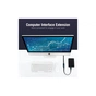 Дата кабель USB 3.0 AM/AF 2.0m flat black Vention (VAS-A13-B200) - зменшене зображення 4