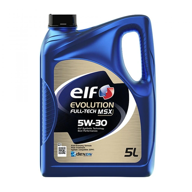 Моторна олива ELF EVOL. FULLTECH MSX 5w30 5л - зображення 1