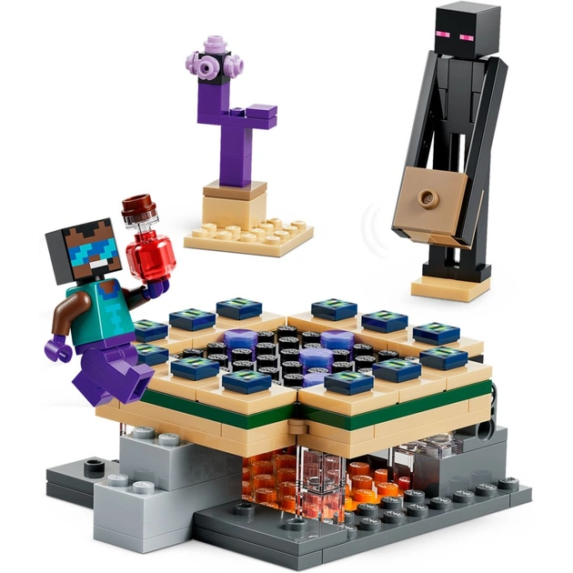 Конструктор LEGO Minecraft Путешествие в Нижний мир и Портал в Край (21584) - изображение 4