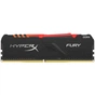 Модуль пам'яті для комп'ютера DDR4 16GB 2666 MHz HyperX FURY RGB Kingston Fury (ex.HyperX) (HX426C16FB3A/16) - зменшене зображення 1