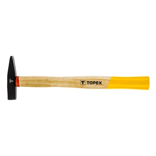 Молоток Topex столярный 200 г, рукоятка из ясеня (02A402) зображення 1