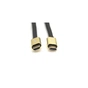Кабель мультимедийный HDMI M to HDMI M 3.0m V2.1 8K black Merlion (YT-HDMI(M)/(M)8KV2.1-3.0m) - уменьшенное изображение 2