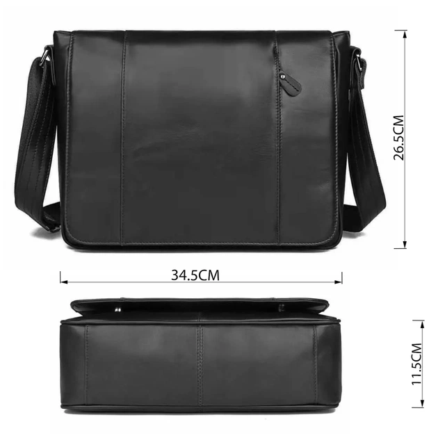 Сумка Vintage Чорна (20435) - зображення 3