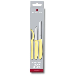 Набір ножів Victorinox SwissClassic Paring Set 3 шт Universal Yellow (6.7116.31L82) зображення 1