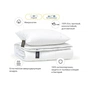 Ковдра MirSon Набір Eco-Soft всесезонний №1696 Eco Light White + 2 подушки (2200002655422) - уменьшенное изображение 2