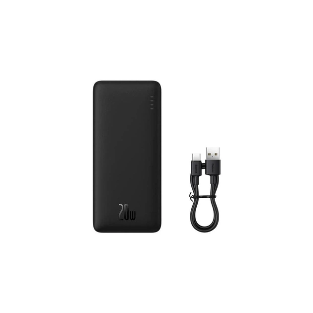 Батарея універсальна Baseus Airpow 30000mAh 20W PD/3.0, QC/3.0, black (PPQD090101) - picture 9