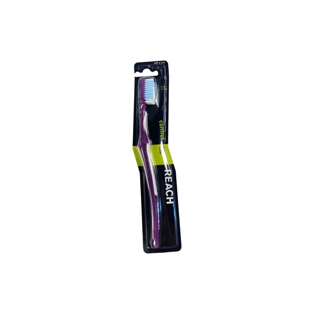 Зубна щітка Reach Control Soft Toothbrush Фіолетова (4820019803401) - зображення 1