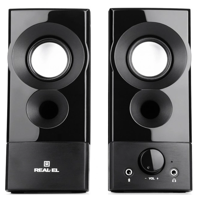 Акустична система REAL-EL S-90 Black (EL121100011) - picture 2