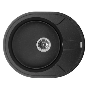 Мийка кухонна GRANADO MARBELLA black shine (gr2901) зображення 1