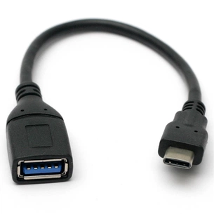 Перехідник OTG USB 3.0 AF to USB-C 0.1m PowerPlant (KD00AS1257) зображення 1