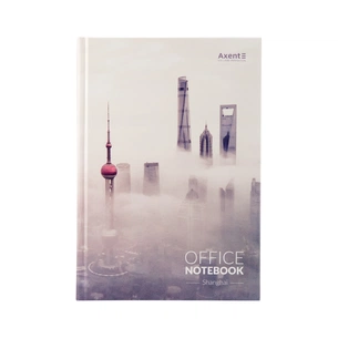 Канцелярская книга Axent Shanghai А4 в твердой обложке 192 листа клетка (8423-24-A) изображение 1