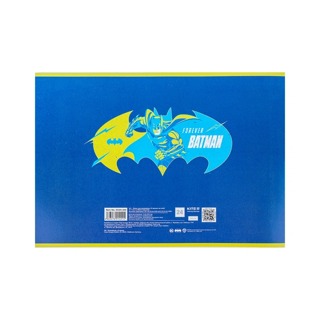 Альбом для малювання Kite DC Comics 24 аркушів (DC24-242) - picture 6