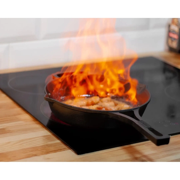 Сковорода Brizoll Monolith чавунна з литою ручкою 260х60 мм (M2660P) - picture 11