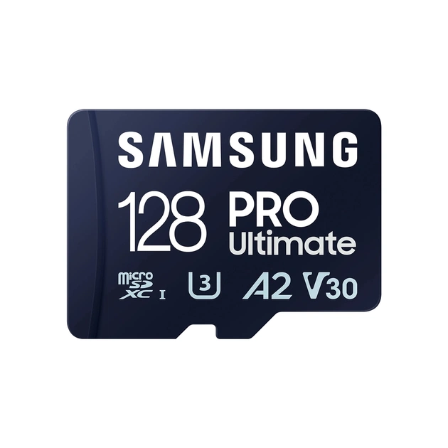 Карта памяти Samsung 128GB microSDXC class 10 UHS-I U3 V30 A2 Pro Ultimate (MB-MY128SA/WW) - изображение 1