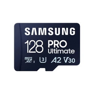 Карта пам'яті Samsung 128GB microSDXC class 10 UHS-I U3 V30 A2 Pro Ultimate (MB-MY128SA/WW) изображение 1
