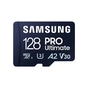 Карта пам'яті Samsung 128GB microSDXC class 10 UHS-I U3 V30 A2 Pro Ultimate (MB-MY128SA/WW) - зменшене зображення 1