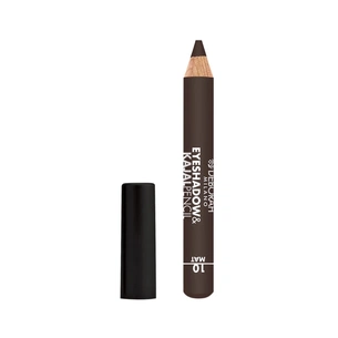 Тіні для повік Deborah Eyeshadow & Kajal Pencil 10 - Mat Brown (8009518319774) зображення 1