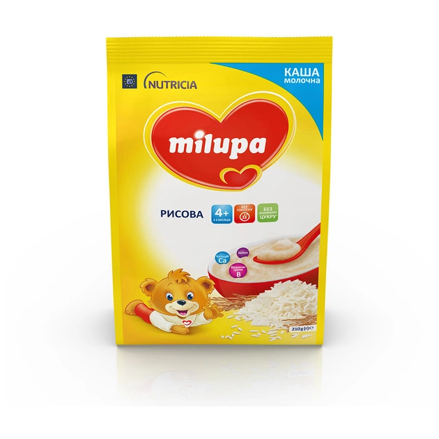 Дитяча каша Milupa Рисова молочна 210г (5900852931178) - picture 9