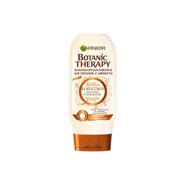 Кондиціонер для волосся Garnier Botanic Therapy Кокосове молочко й олія макадамії 200 мл (3600542120883) - изображение 1