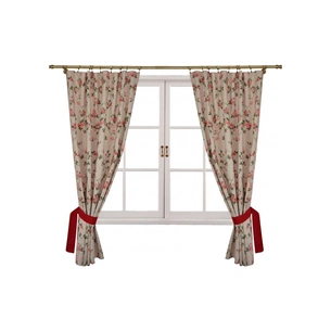 Штора Прованс комплект Глорія Квіти 136х170 см 2 шт (14614) зображення 1