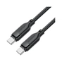 Дата кабель USB-C to USB-C 1.2m 60W TPU black Acefast (6974316283805) - уменьшенное изображение 1