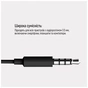 Навушники ColorWay 3.5 mm Wired Earphone Sound Wave Black (CW-WD04BK) - зменшене зображення 7