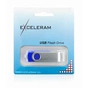 USB флеш накопичувач eXceleram 32GB P1 Series Silver/Blue USB 2.0 (EXP1U2SIBL32) - зменшене зображення 8