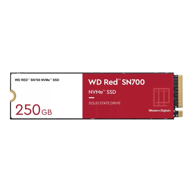 Накопичувач SSD M.2 2280 250GB SN700 RED WD (WDS250G1R0C) - изображение 1