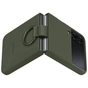 Чeхол-накладка Samsung Silicone Cover with Ring для Samsung Galaxy Flip 4 SM-F721 Khaki (EF-PF721TGEGUA) - уменьшенное изображение 4