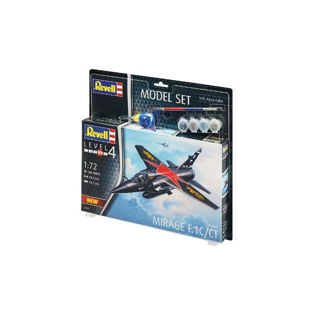 Збірна модель Revell Набір винищувач Дассо «Міраж» F1. Масштаб 1:72 (RVL-64971) - изображение 1