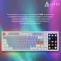 Клавіатура Ajazz AKP815 Huano Red Switch White (AKP815-R-WBO) - зменшене зображення 4