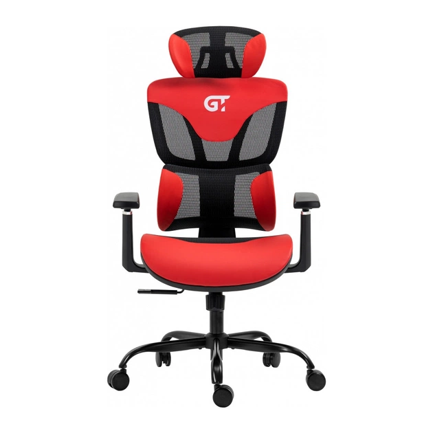 Крісло ігрове GT Racer X-6005 Black/Red - зображення 1
