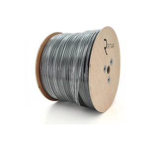 Кабель комбинированный Ritar RG59 75 Ом 0,81мм.CCA, 64x0.12m CCA, 2x0.5mm2, black, 305м (B305-RG59CCA+2x0.5mm CUНОВИНКА) изображение 1