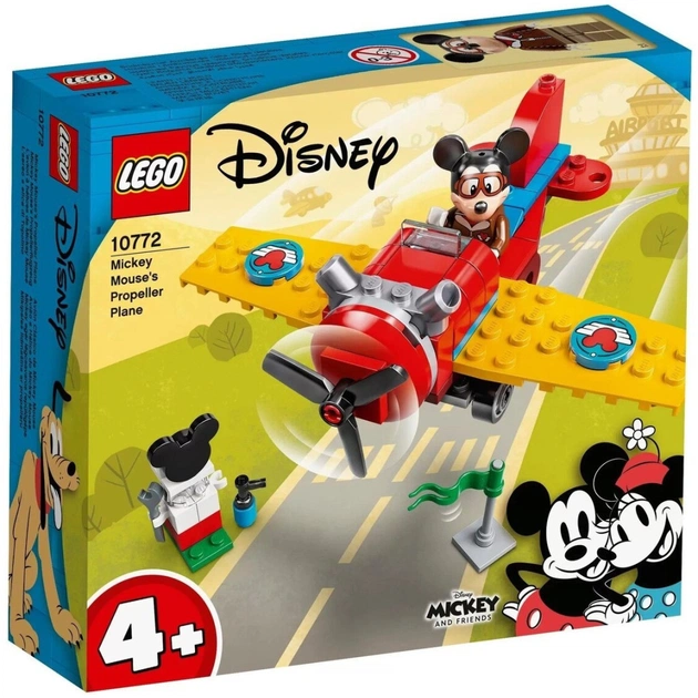 Конструктор LEGO Mickey and Friends Гвинтовий літак Мікі 59 деталей (10772) - изображение 1