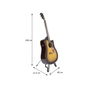 Гітара електроакустична Fender CD-140SCE Sunburst WN (229167) - зменшене зображення 2