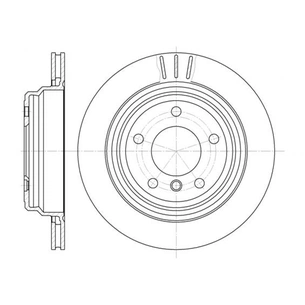Гальмівний диск REMSA 6588.10 зображення 1