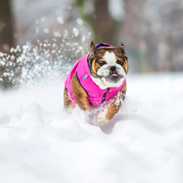 Курточка для тварин Airy Vest двостороння L 55 фіолетово-рожева (1575) - picture 6