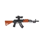 Іграшкова зброя ZIPP Toys Автомат світлозвуковою AK47, чорний (827B) - зменшене зображення 3