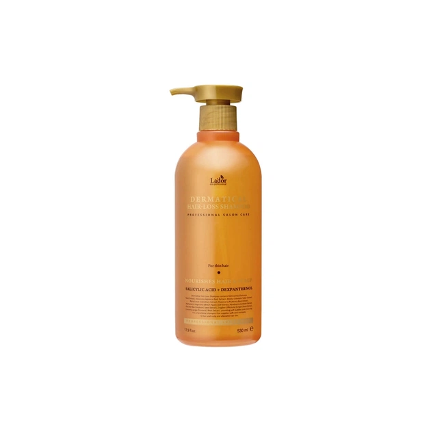 Шампунь La'dor Dermatical Hair-Loss Shampoo For Thin Hair 530 мл (8809181935222) - изображение 1